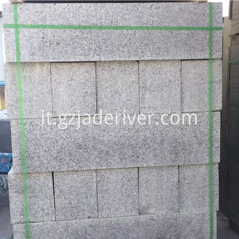 Five Lotus Granite Curb Stone